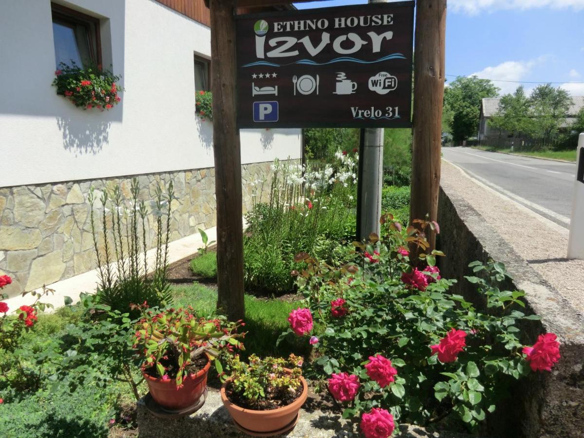 Hotel Ethno House Izvor Vrelo Koreničko Exterior foto